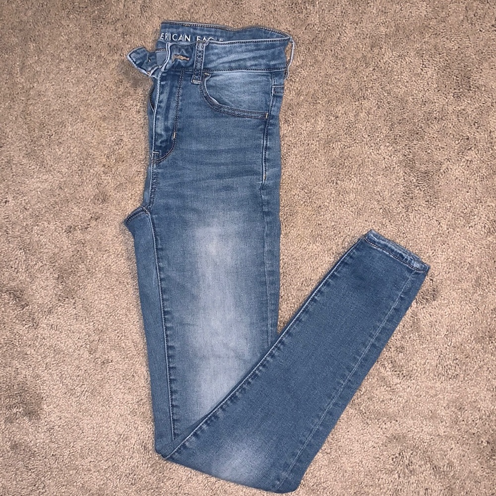American eagle high rise skinny jeans